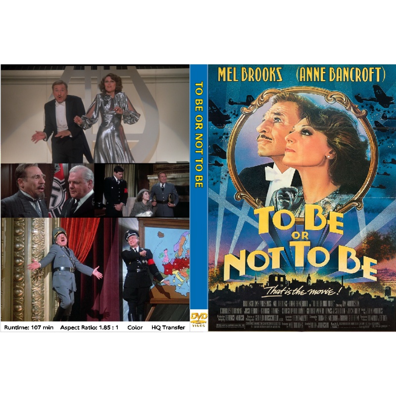 TO BE OR NOT TO BE (1983) Mel Brooks Anne Bancroft