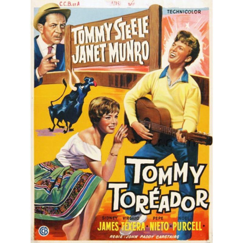 Tommy the Toreador (1959)  Tommy Steele, Janet Munro, Sidney James