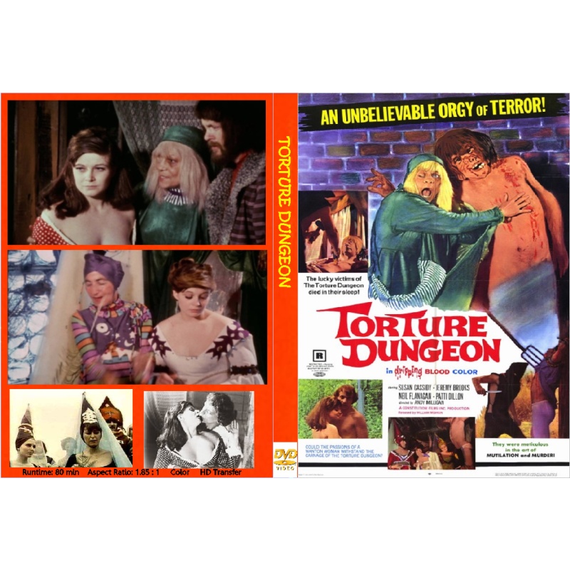 TORTURE DUNGEON (1970)  An ANDY MILLIGAN film