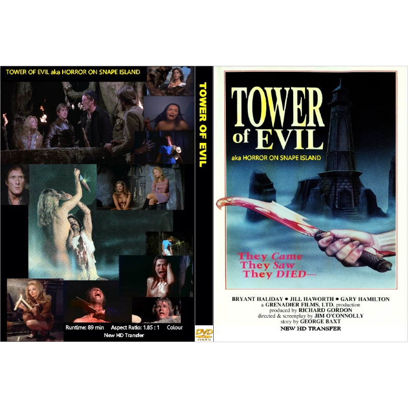 TOWER OF EVIL aka HORROR ON SNAPE ISLAND