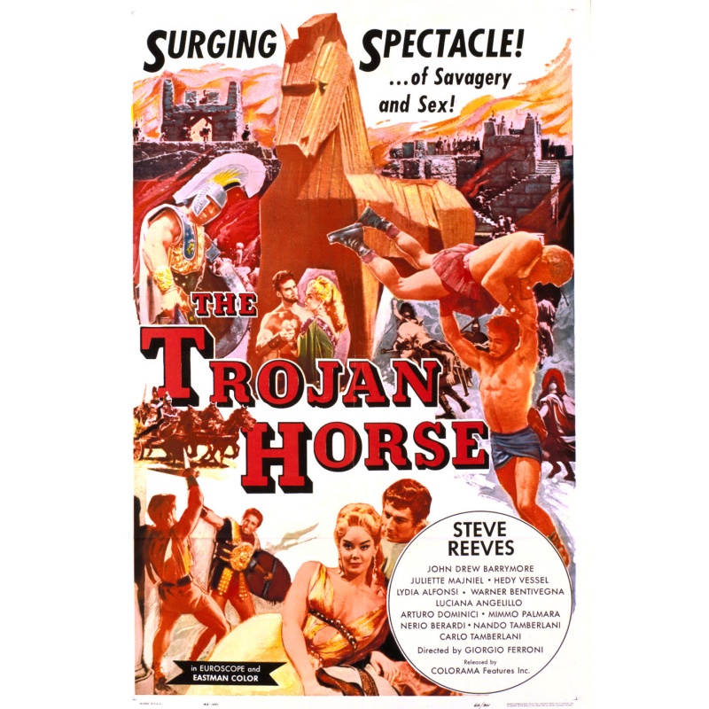 The Trojan Horse   1961  DVD