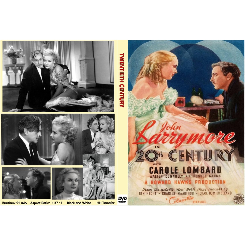 20th CENTURY  John Barrymore  Carole Lombard