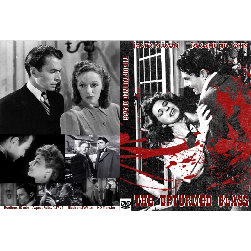 THE UPTURNED GLASS (1947) James Mason Pamela Mason