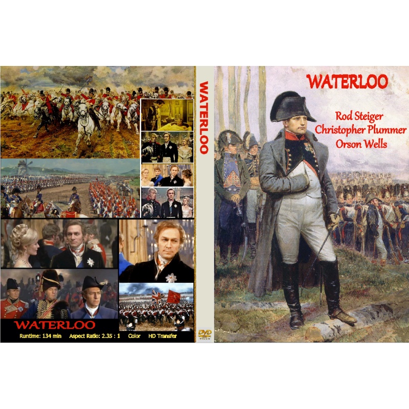 WATERLOO  Rod Steiger Christopher Plummer Orson Wells