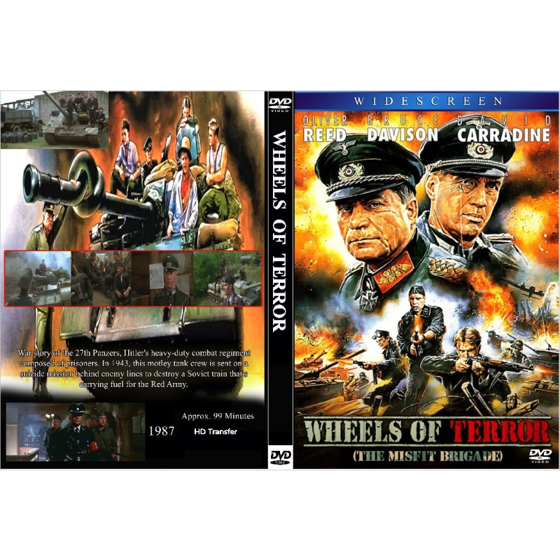 WHEELS OF TERROR aka THE MISFIT BRIGADE (1987) Oliver Reed