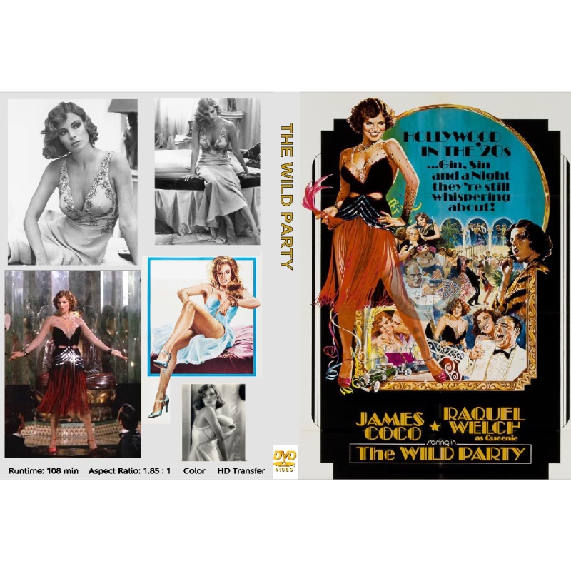 THE WILD PARTY DVD Raquel Welch