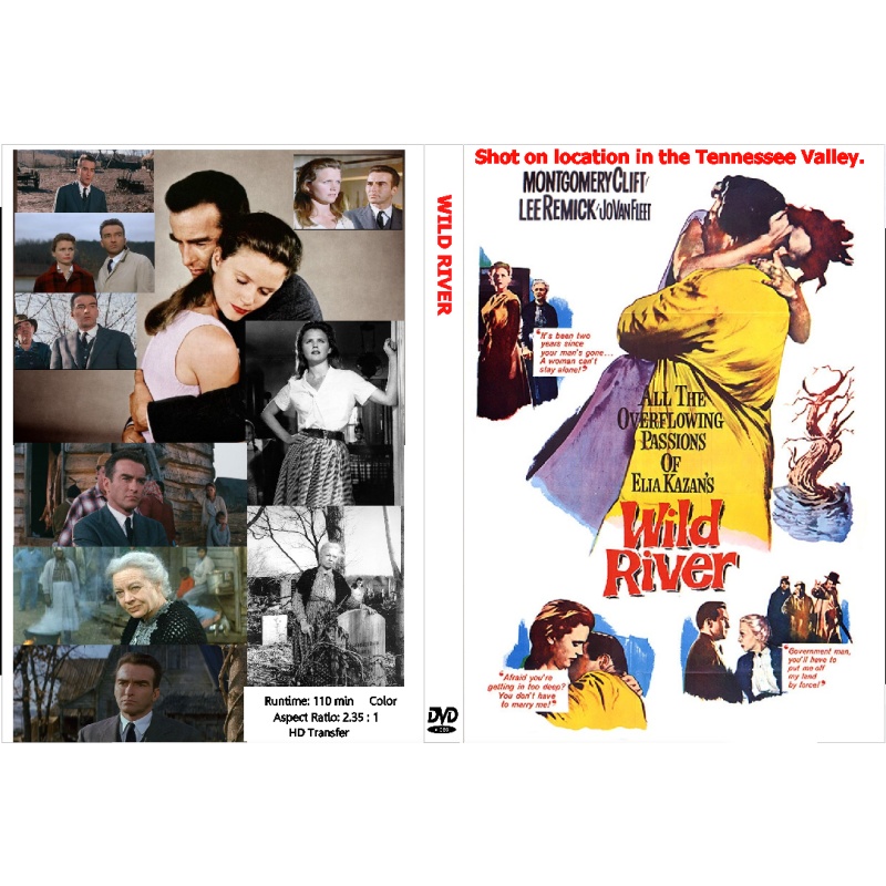 WILD RIVER DVD Montgomery Clift, Lee Remick