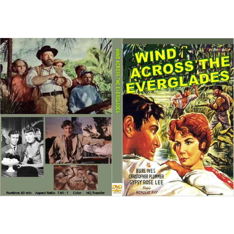 WIND ACROSS THE EVERGLADES DVD Christopher Plummer