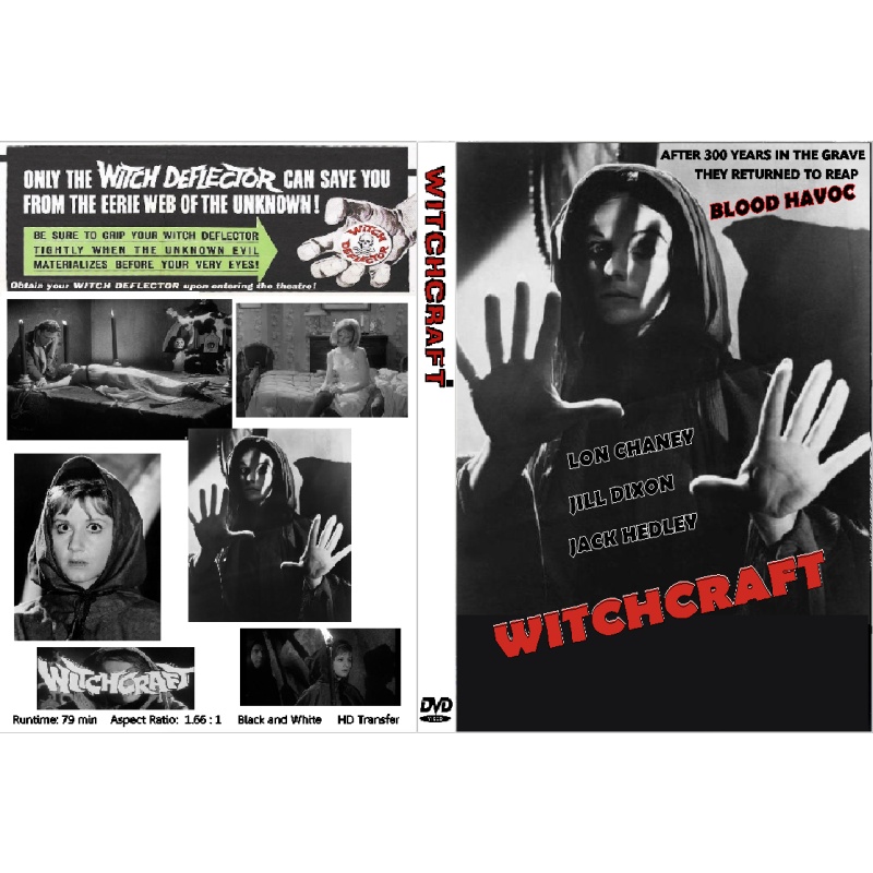 WITCHCRAFT DVD Lon Chaney