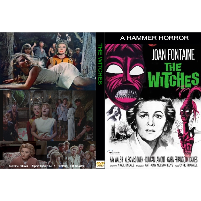 THE WITCHES DVD Joan Fontaine