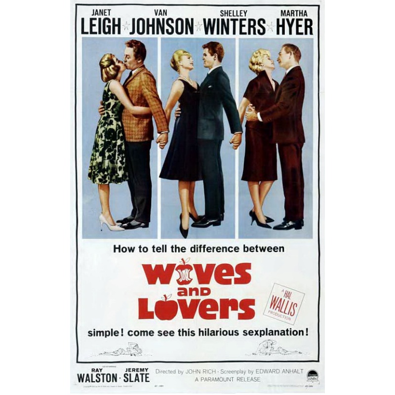 Wives and Lovers 1963 Janet Leigh, Van Johnson, .