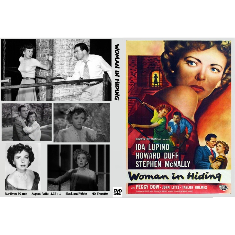 WOMAN IN HIDING DVD Ida Lupino Howard Duff