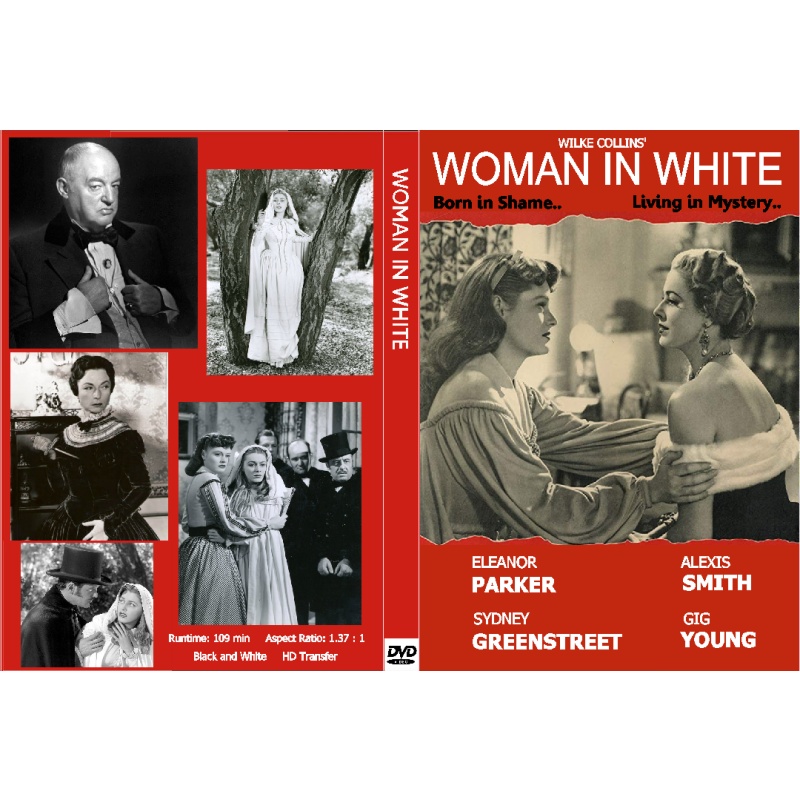 WOMAN IN WHITE DVD Eleanor Parker, Sydney Greenstreet