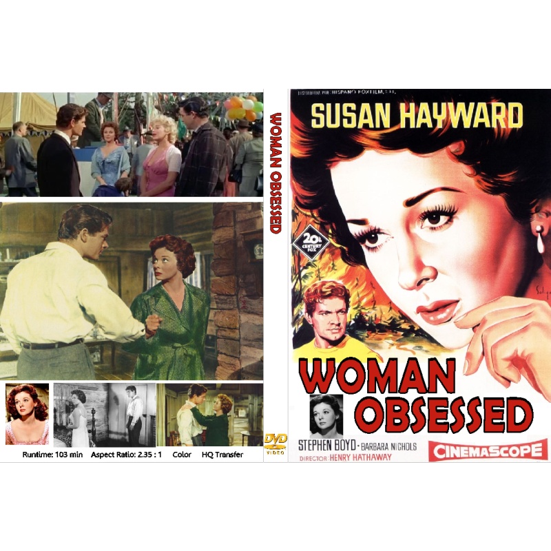 WOMAN OBSESSED DVD Susan Hayward