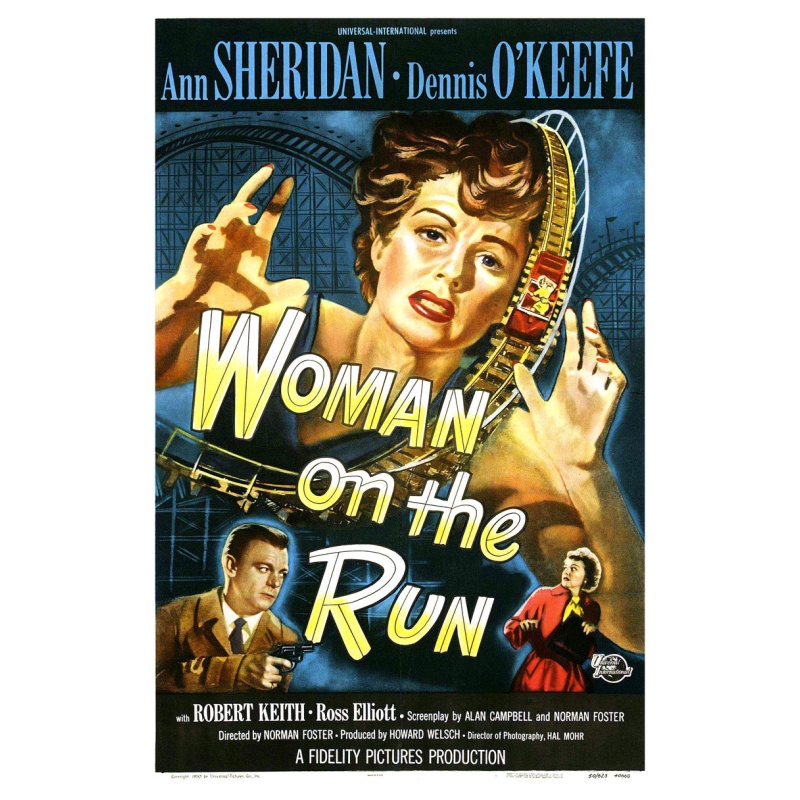 Woman on the Run 1950 Ann Sheridan Dennis O'Keefe