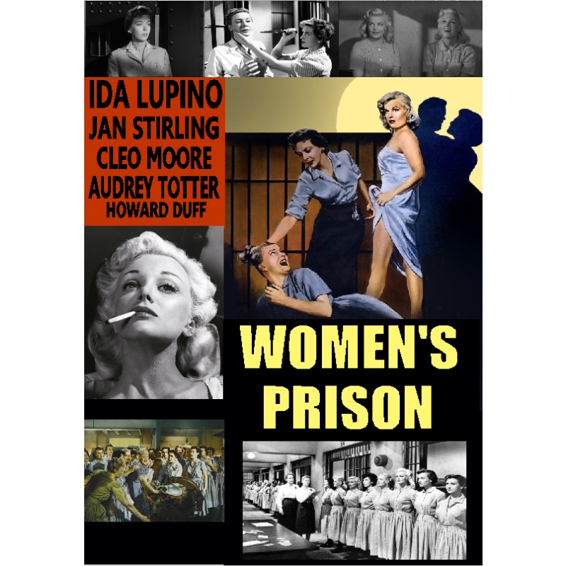 Women S Prison 1955 Ida Lupino Jan Sterling Cleo Moore Audrey Totter