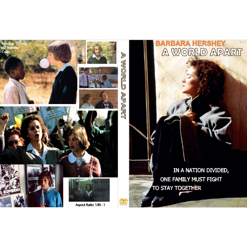 A WORLD APART DVD Barbara Hershey