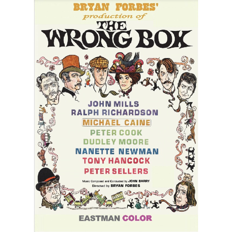 THE WRONG BOX  (1966) Peter Sellers Peter Cooke Dudley Moore Michael Caine