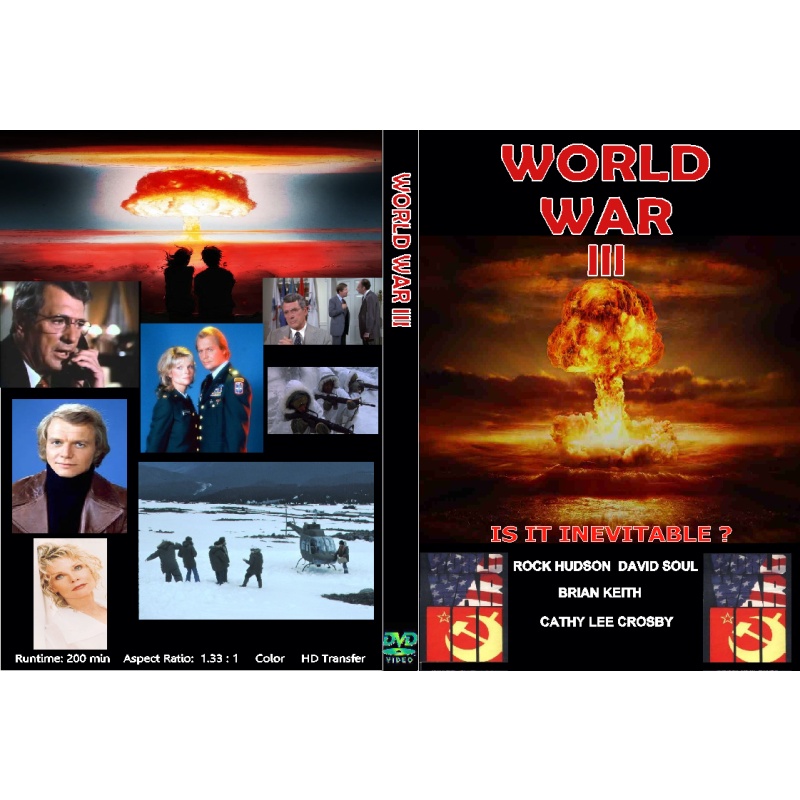 WORLD WAR III DVD Rock Hudson David Soul