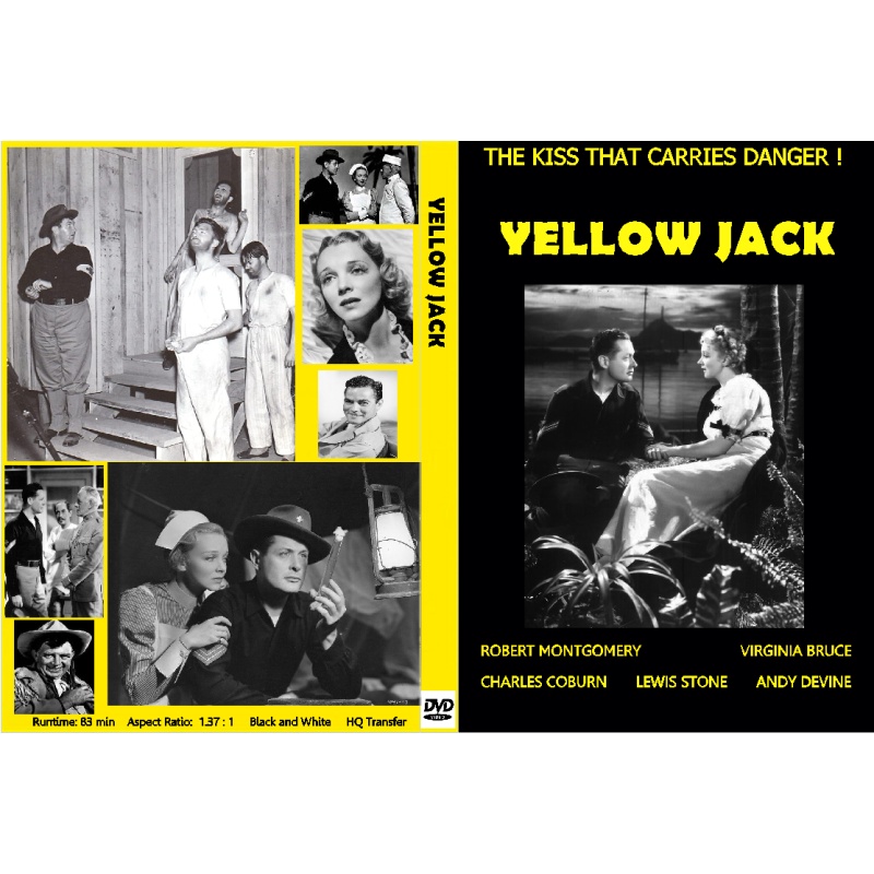 YELLOW JACK DVD Robert Montgomery