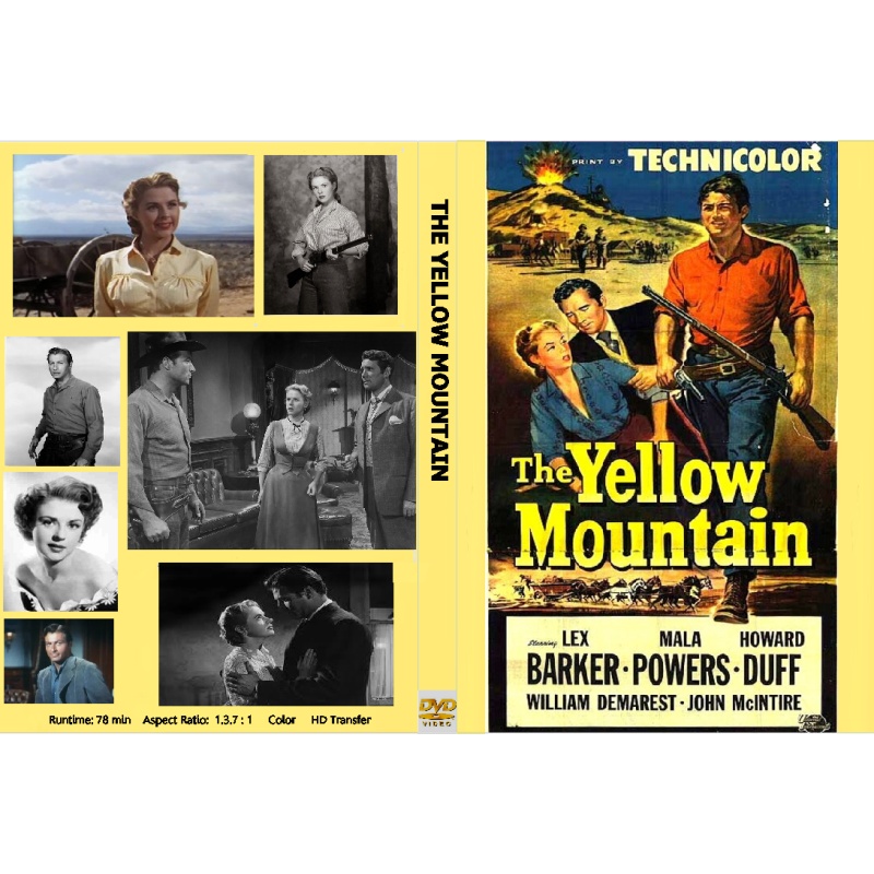 YELLOW MOUNTAIN DVD Lex Barker