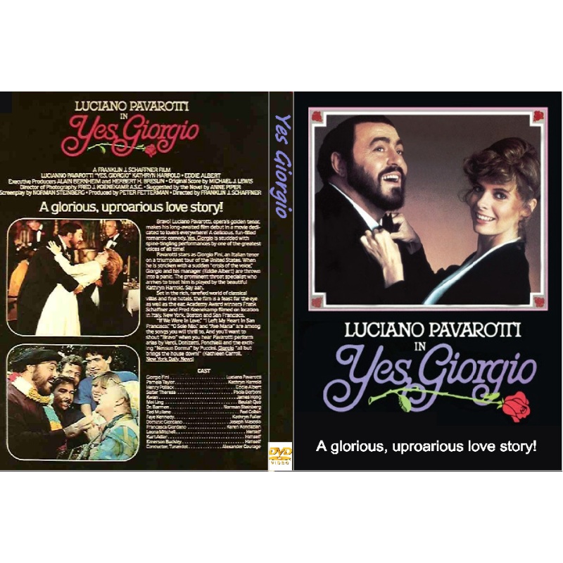 YES GIORGIO DVD Luciano Pavarotti