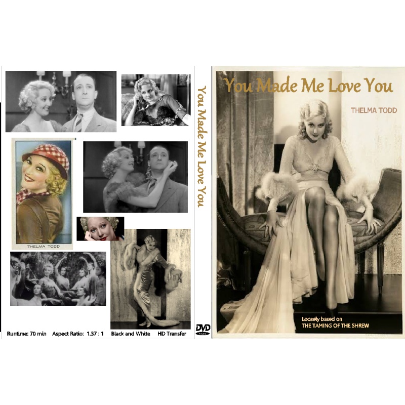 You Made Me Love You DVD Thelma Todd