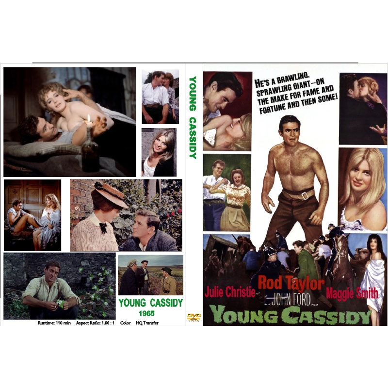 Young Cassidy DVD Rod Taylor Julie Christie