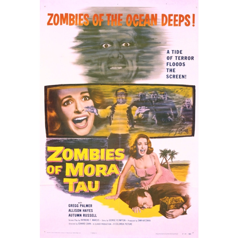 Zombies Of Mora Tau   1957  DVD