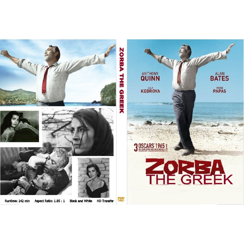 Zorba The Greek (1964) DVD Anthony Quinn Alan Bates