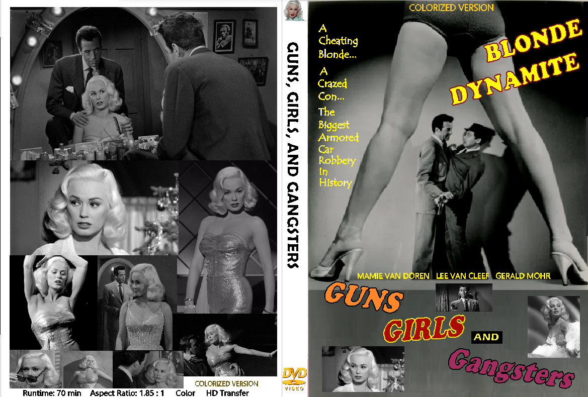 Guns, Girls And Gangsters (1959) DVD Colorized Version Mamie Van Doren